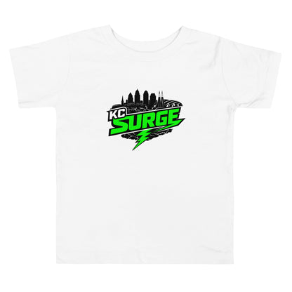 Performance | Toddler T-Shirt | Kansas City Surge | Neon Skyline Logo