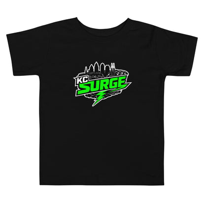 Performance | Toddler T-Shirt | Kansas City Surge | Neon Skyline Logo