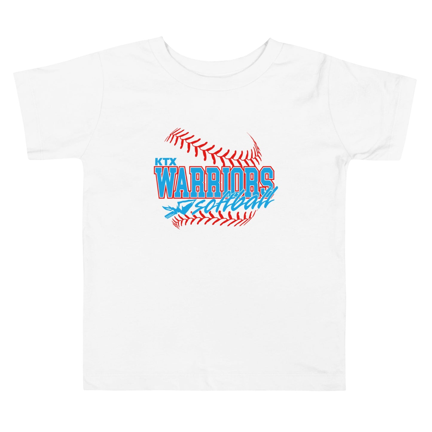 Performance | Toddler T-Shirt | KTX Warriors | Softball Logo