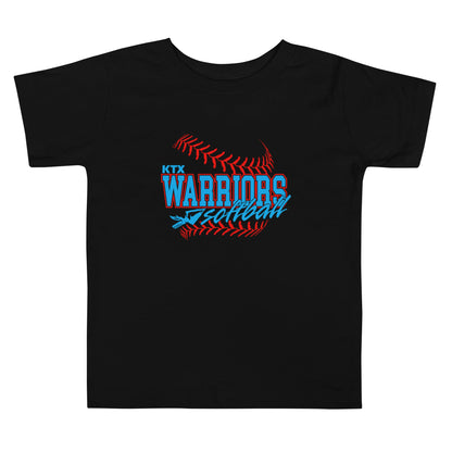 Performance | Toddler T-Shirt | KTX Warriors | Softball Logo
