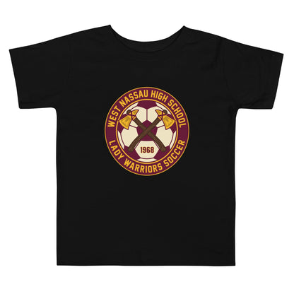 Performance | Toddler T-Shirt | Lady Warrior Soccer Booster Club | Lady Warriors Logo