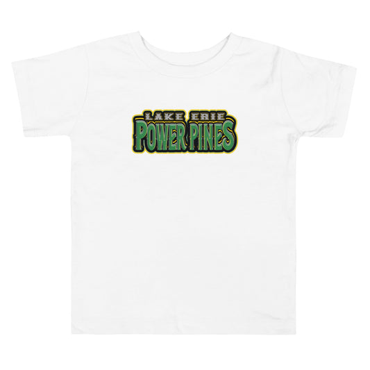 Performance | Toddler T-Shirt | Lake Erie Power Pines | Script Logo