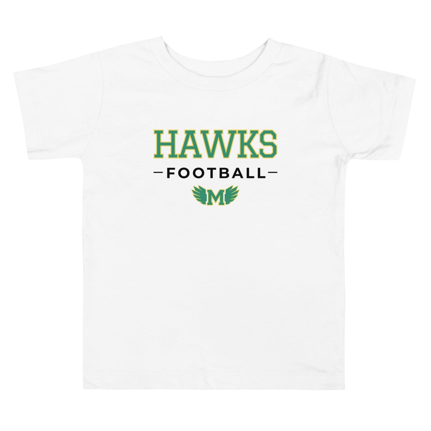 Performance | Toddler T-Shirt | Lake Minneola Hawks Football | Mark Logo