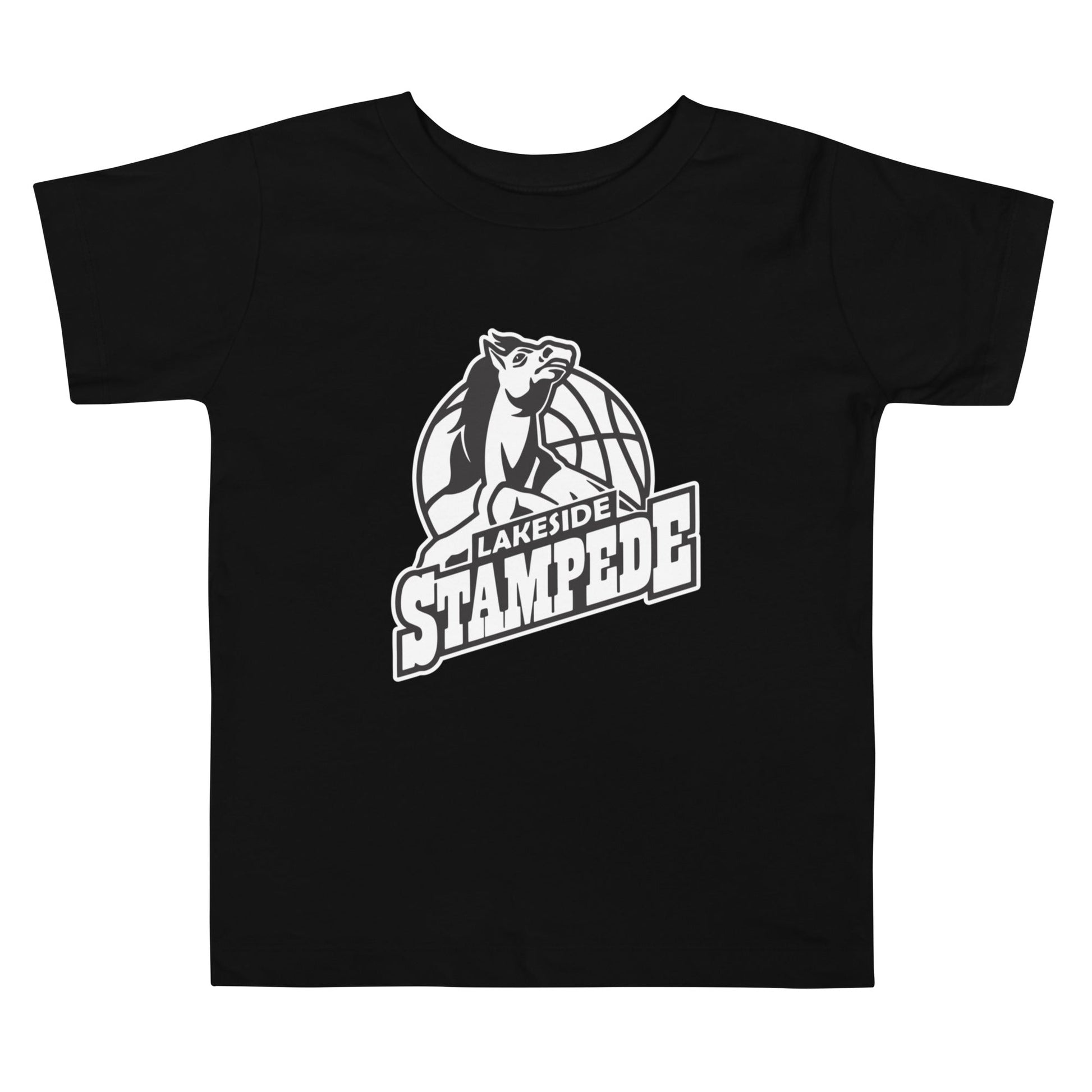 Performance | Toddler T-Shirt | Lakeside Stampede | Basketball Mascot Logo