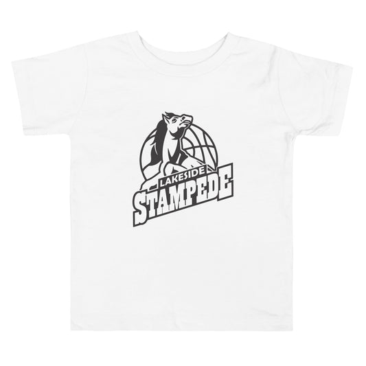 Performance | Toddler T-Shirt | Lakeside Stampede | Basketball Mascot Logo