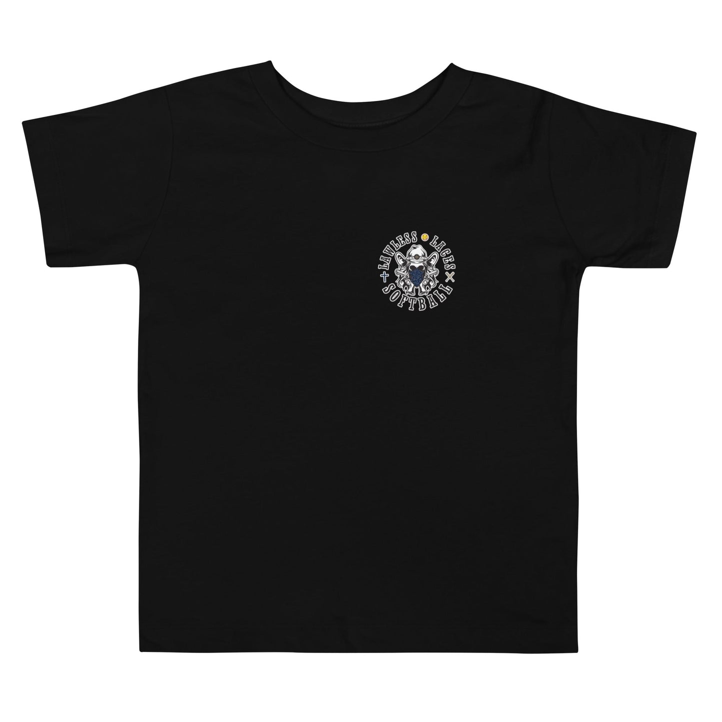 Performance | Toddler T-Shirt | Lawless Laces Softball | Outlined Pocket Logo
