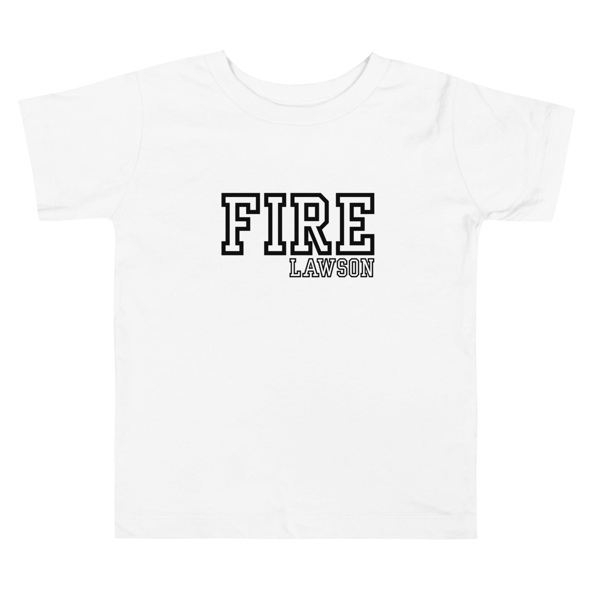 Performance | Toddler T-Shirt | Lawson Fire Department | Script Logo