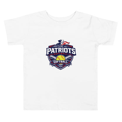Performance | Toddler T-Shirt | LFMS Athletics | Patriots Softball Logo