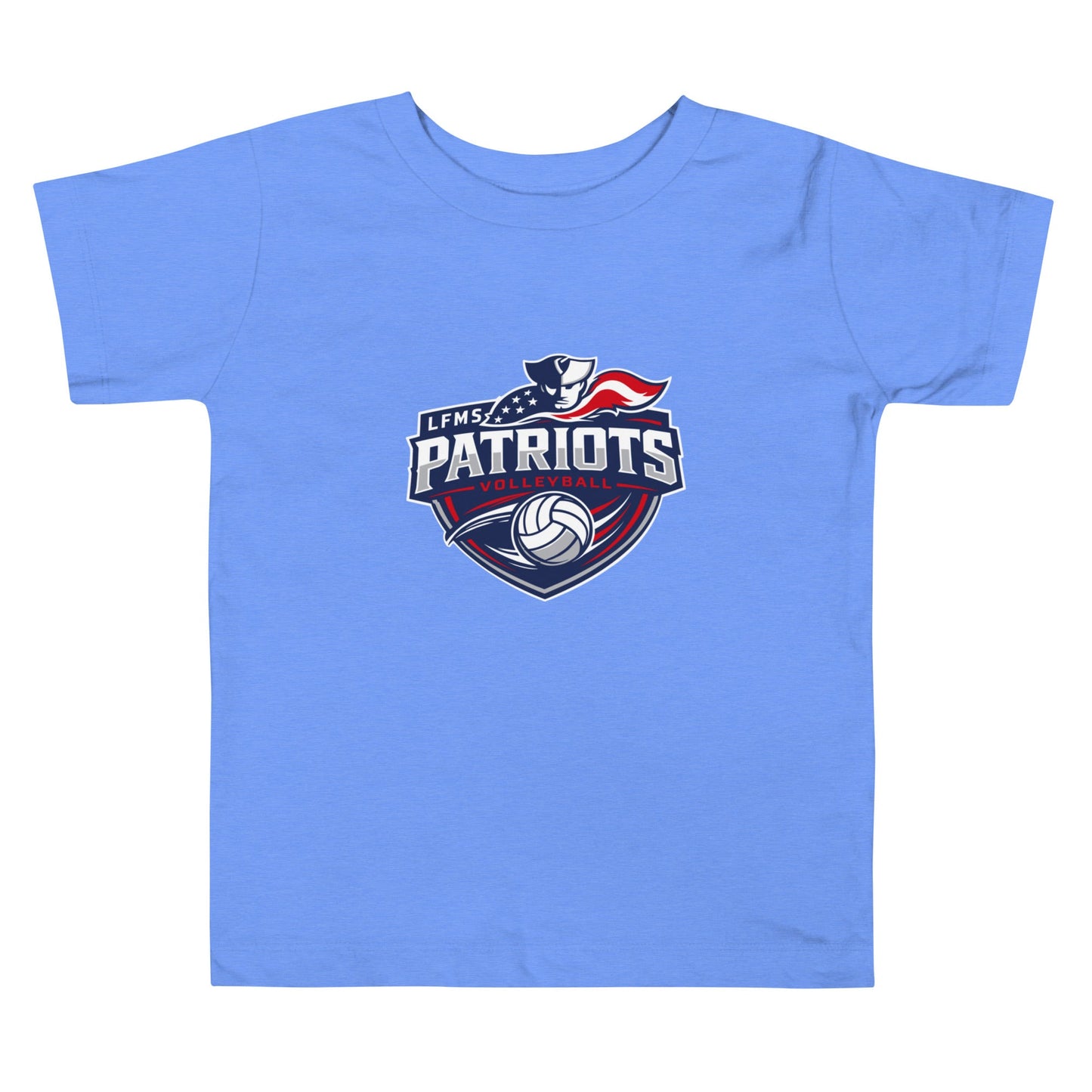 Performance | Toddler T-Shirt | LFMS Athletics | Patriots Volleyball Logo