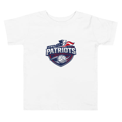 Performance | Toddler T-Shirt | LFMS Athletics | Patriots Volleyball Logo
