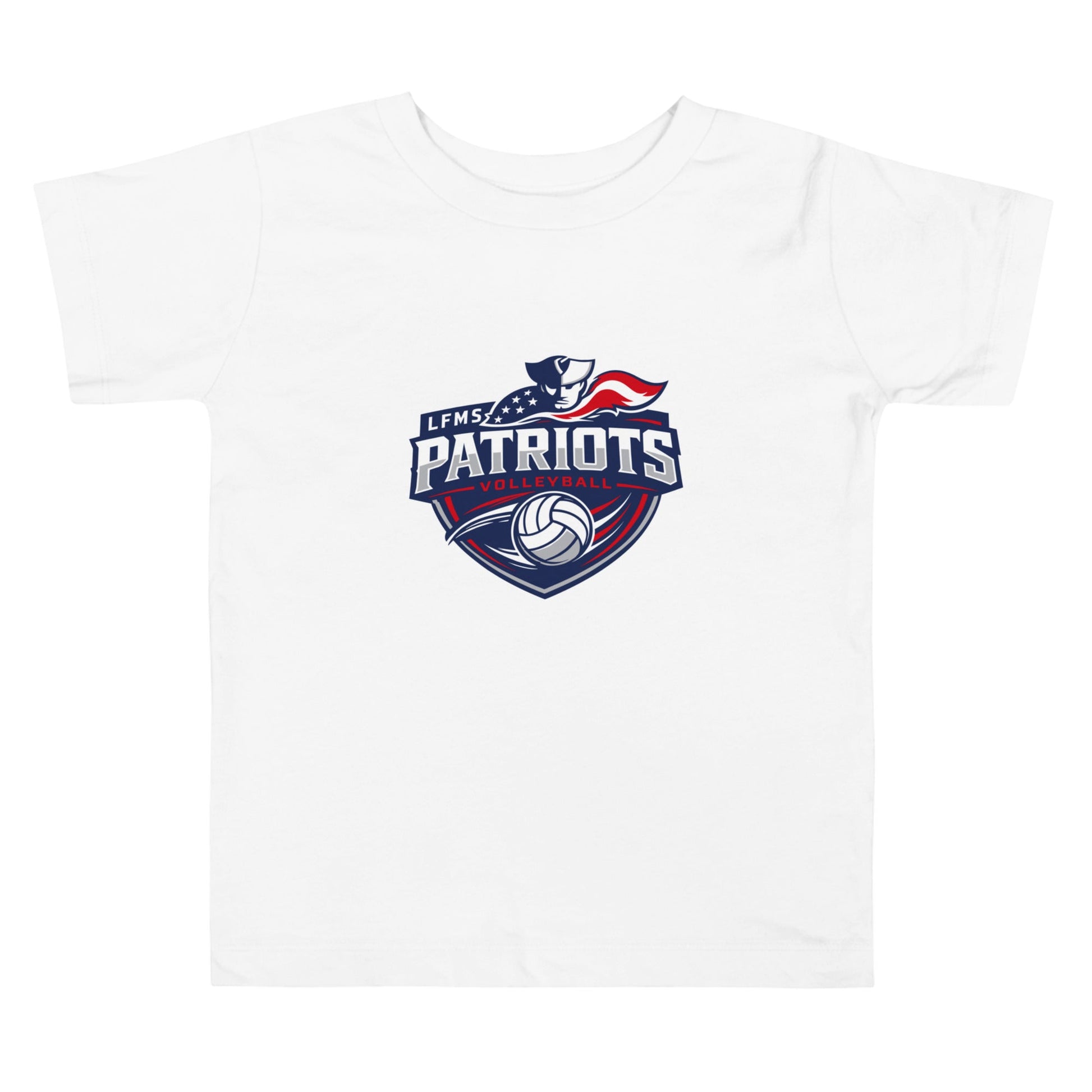 Performance | Toddler T-Shirt | LFMS Athletics | Patriots Volleyball Logo