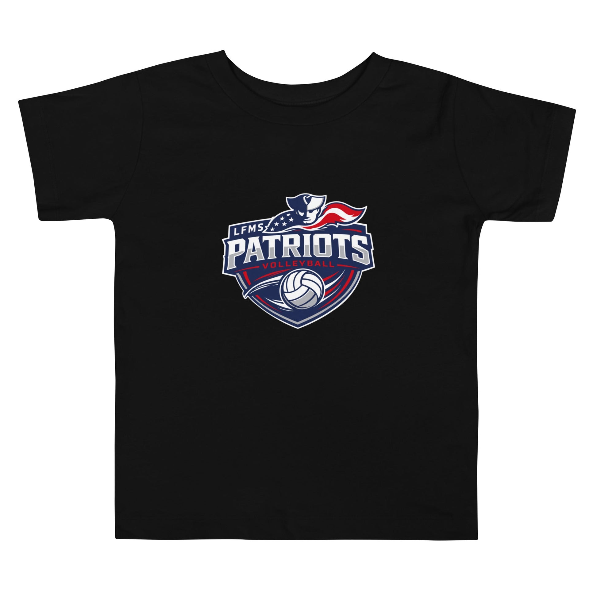 Performance | Toddler T-Shirt | LFMS Athletics | Patriots Volleyball Logo