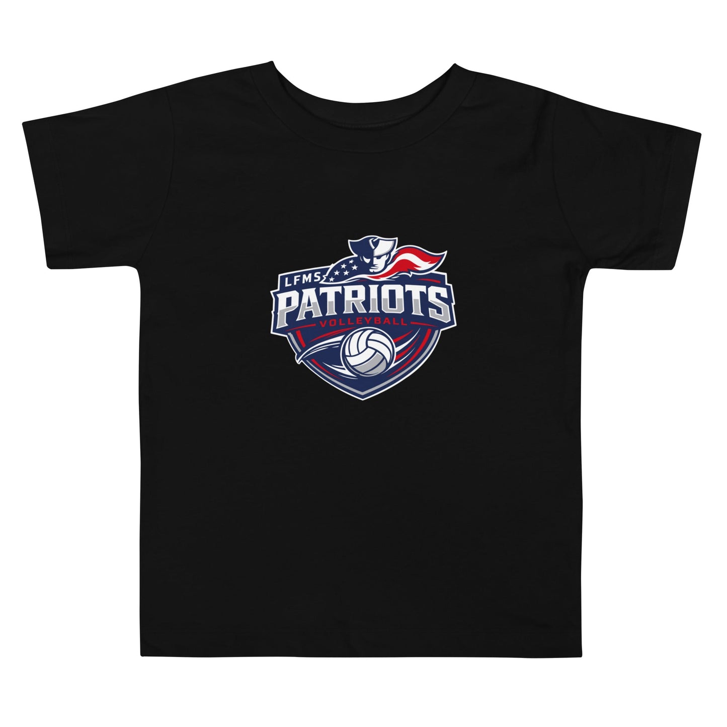 Performance | Toddler T-Shirt | LFMS Athletics | Patriots Volleyball Logo