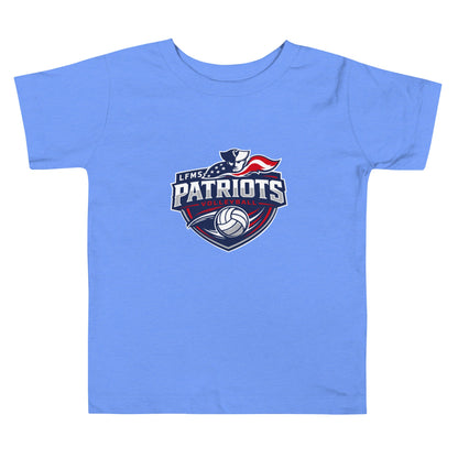 Performance | Toddler T-Shirt | LFMS Athletics | Patriots Volleyball Logo