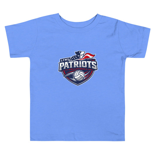 Performance | Toddler T-Shirt | LFMS Athletics | Patriots Volleyball Logo
