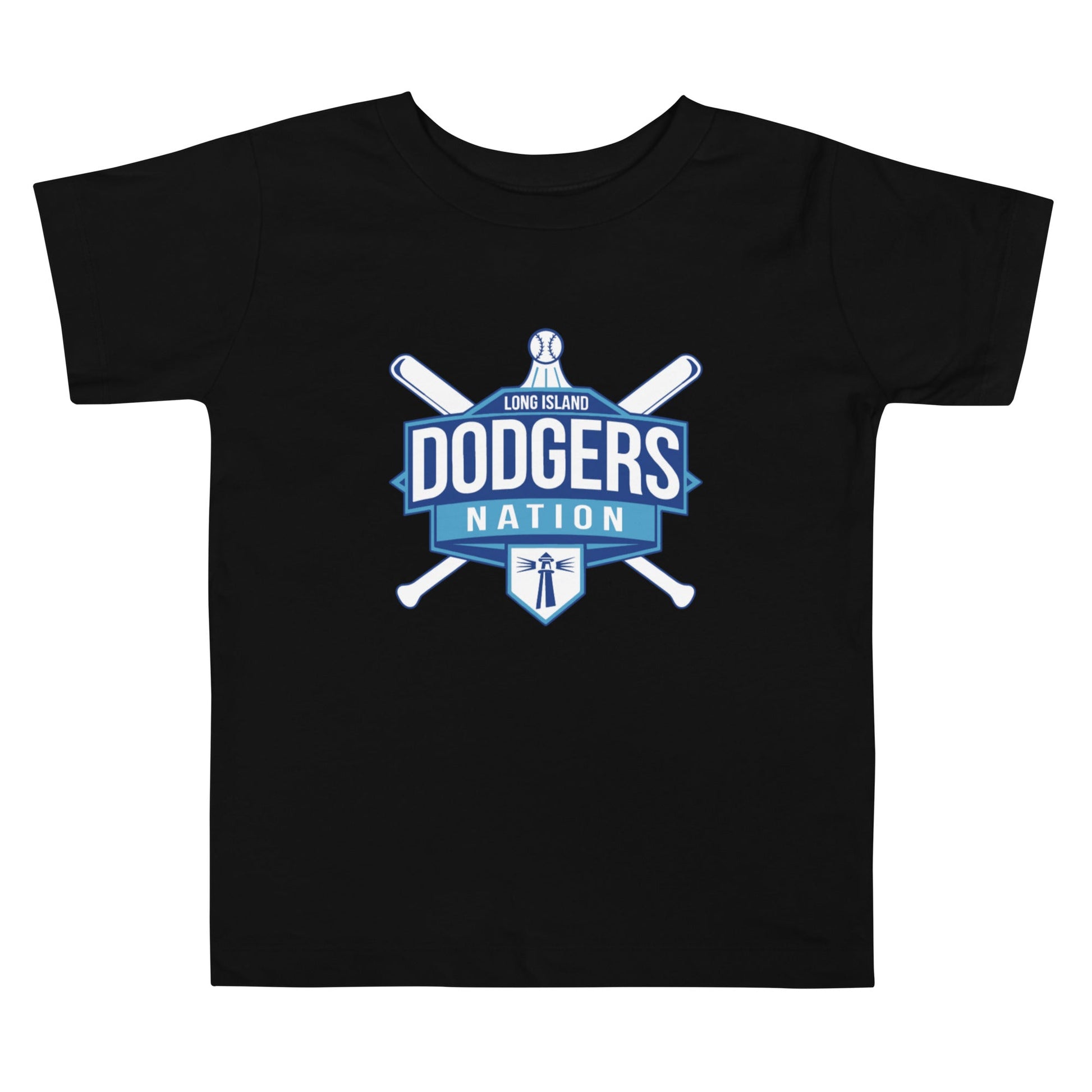 Performance | Toddler T-Shirt | LI Dodgers Nation | Varsity Crest Logo