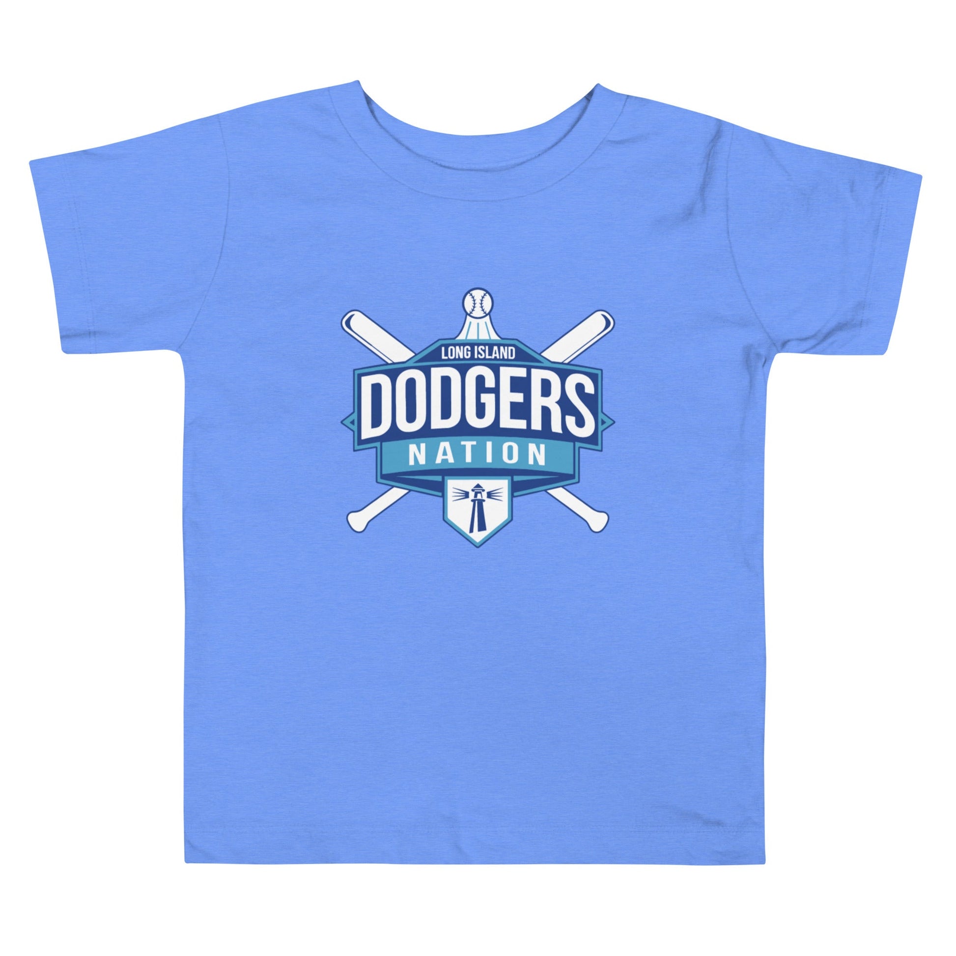 Performance | Toddler T-Shirt | LI Dodgers Nation | Varsity Crest Logo