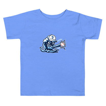 Performance | Toddler T-Shirt | Long Island Tides Baseball | Mascot Logo