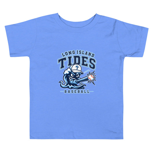 Performance | Toddler T-Shirt | Long Island Tides Baseball | Valor Logo
