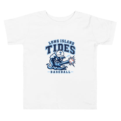 Performance | Toddler T-Shirt | Long Island Tides Baseball | Valor Logo