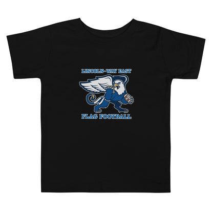 Performance | Toddler T-Shirt | LWE Flag Football | Crest Logo