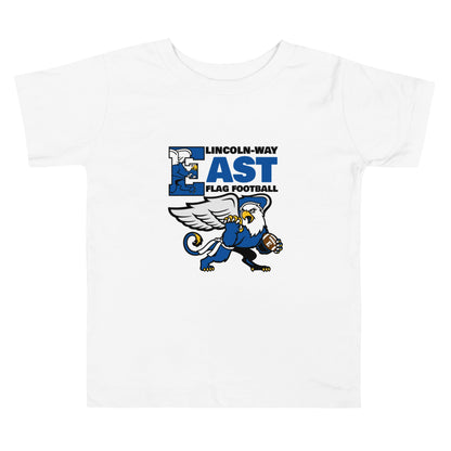 Performance | Toddler T-Shirt | LWE Flag Football | Vanguard Logo