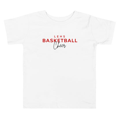 Performance | Toddler T-Shirt | Lynn English Cheerleading | Bulldogs Basketball Logo
