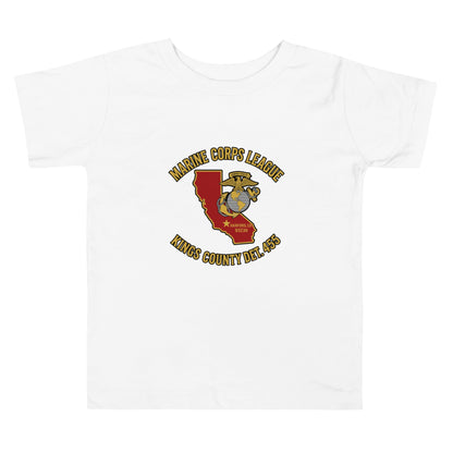 Performance | Toddler T-Shirt | Marine Corps League kings County Det 455 | Crest Logo