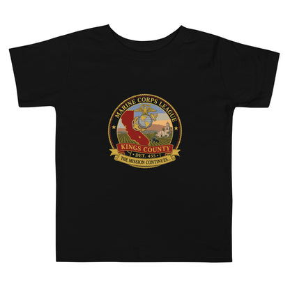 Performance | Toddler T-Shirt | Marine Corps League kings County Det 455 | Shield Logo