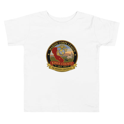 Performance | Toddler T-Shirt | Marine Corps League kings County Det 455 | Shield Logo