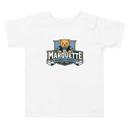 Performance | Toddler T-Shirt | Marquette University Women's Hockey | Bear Athletics Logo