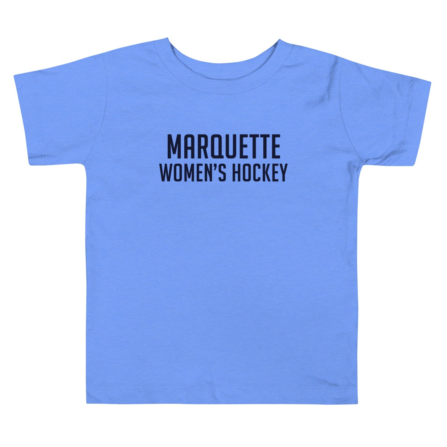 Performance | Toddler T-Shirt | Marquette University Women's Hockey | Collegiate Front Logo
