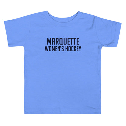 Performance | Toddler T-Shirt | Marquette University Women's Hockey | Collegiate Front Logo