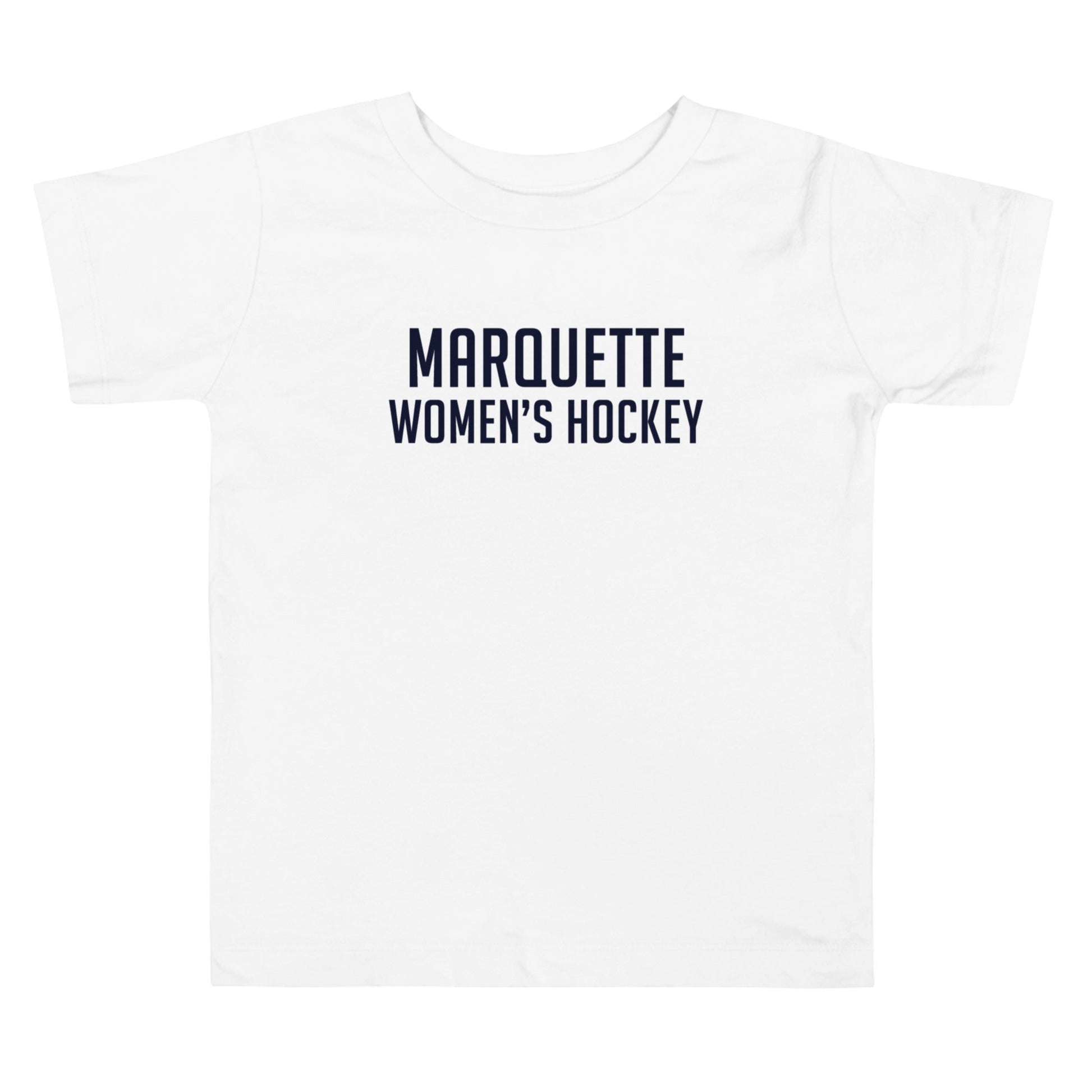 Performance | Toddler T-Shirt | Marquette University Women's Hockey | Collegiate Front Logo