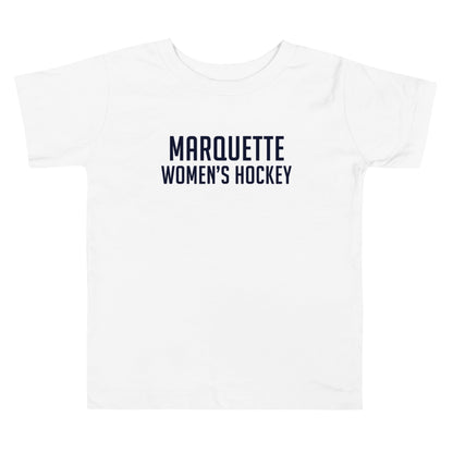 Performance | Toddler T-Shirt | Marquette University Women's Hockey | Collegiate Front Logo
