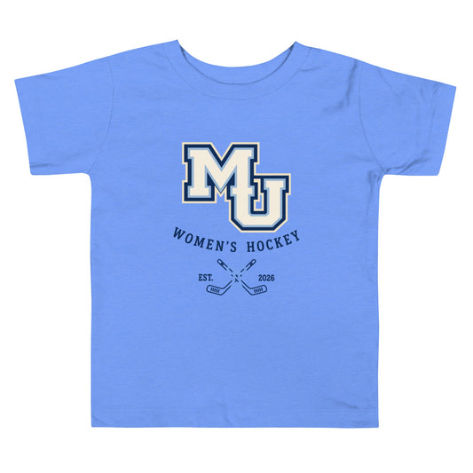 Performance | Toddler T-Shirt | Marquette University Women's Hockey | Crest Logo