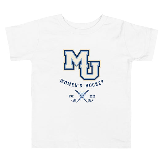 Performance | Toddler T-Shirt | Marquette University Women's Hockey | Crest Logo
