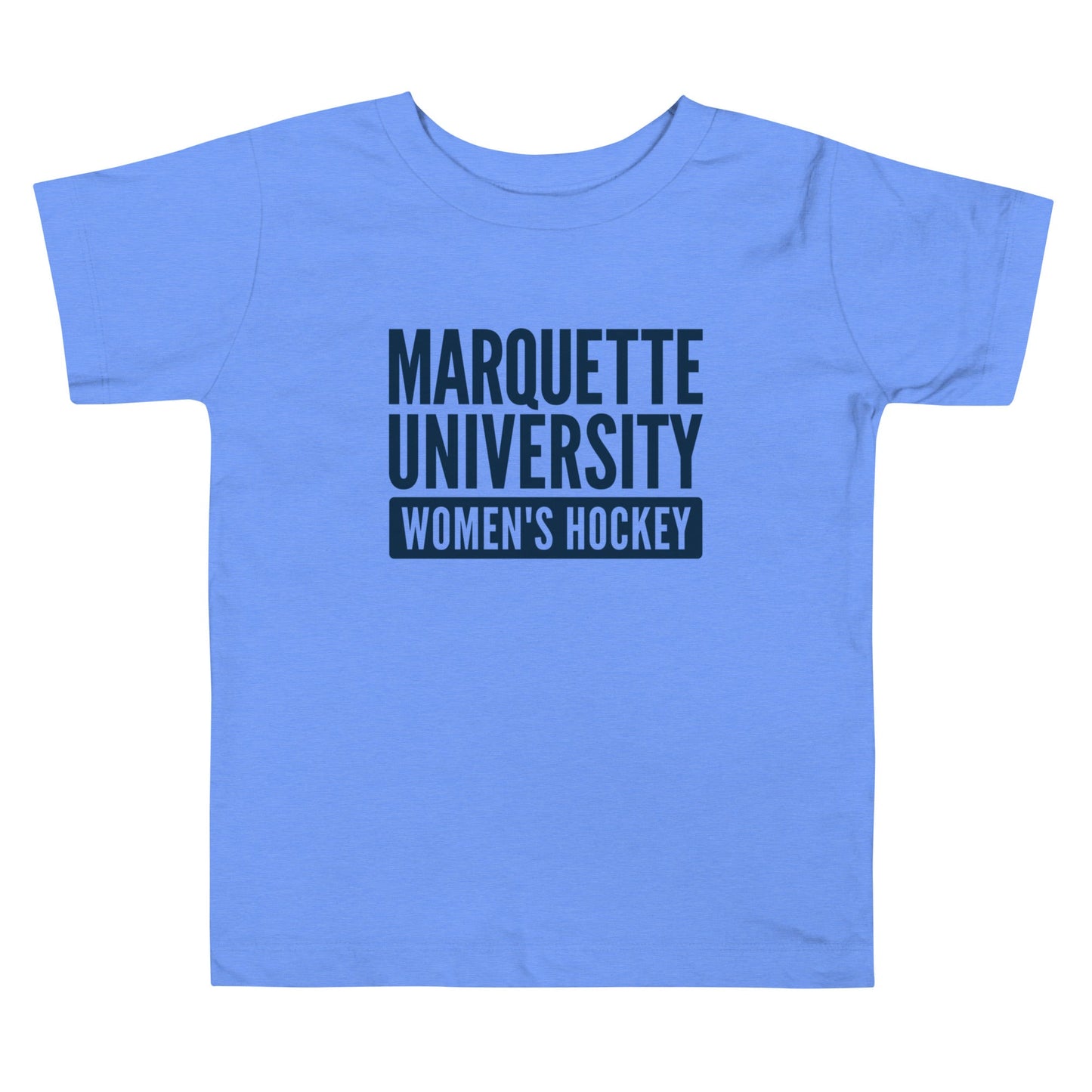 Performance | Toddler T-Shirt | Marquette University Women's Hockey | Modern Script Logo