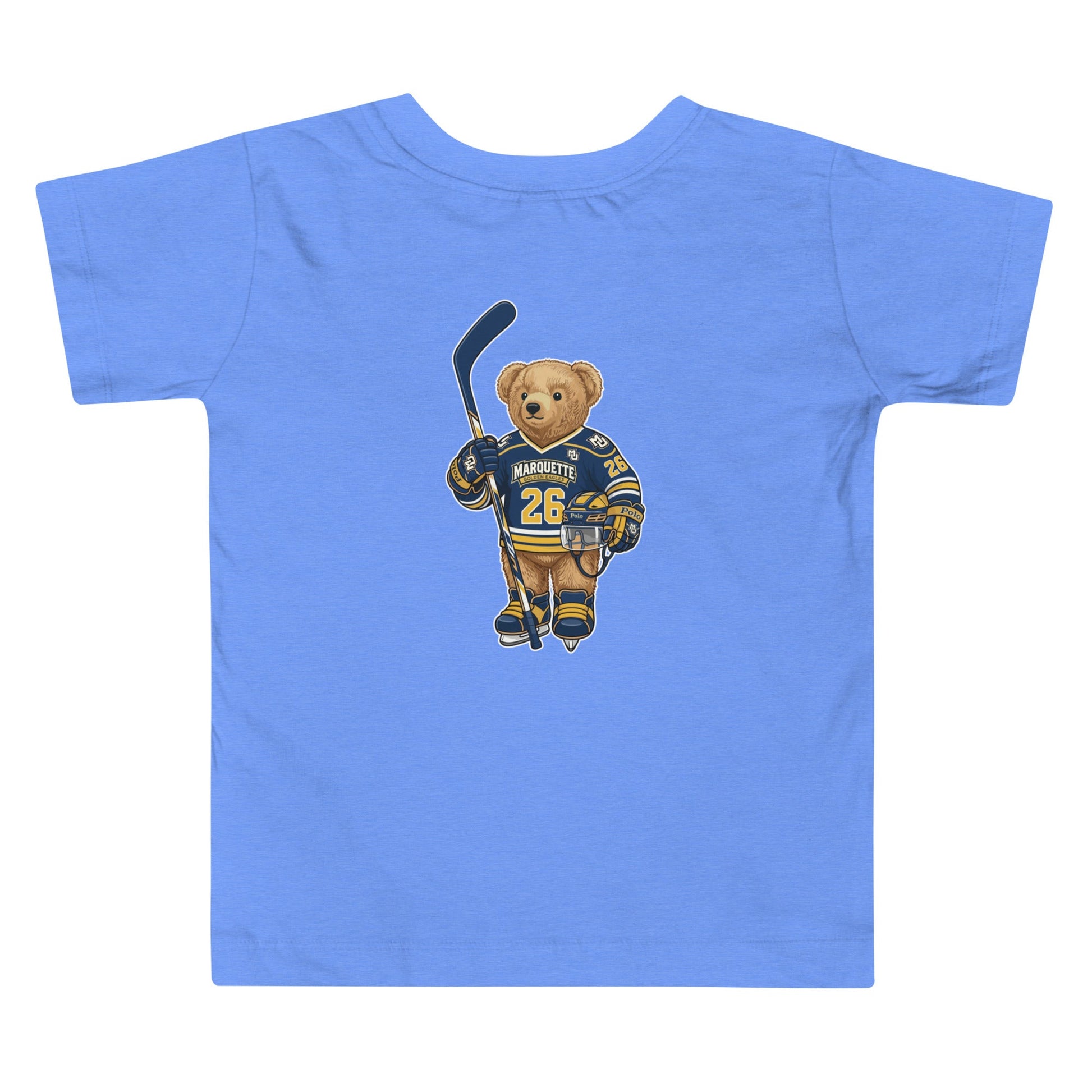 Performance | Toddler T-Shirt | Marquette University Women's Hockey | MU Mark Backprint Logo