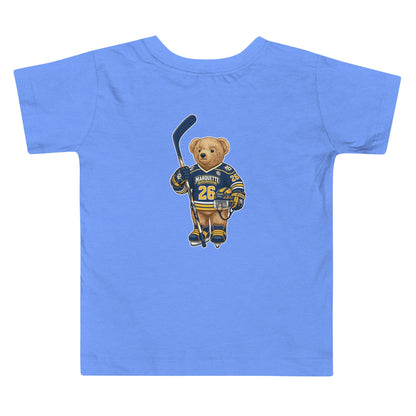 Performance | Toddler T-Shirt | Marquette University Women's Hockey | MU Mark Backprint Logo