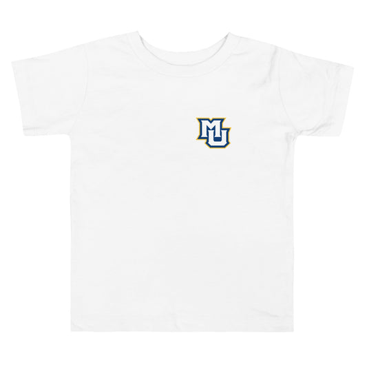 Performance | Toddler T-Shirt | Marquette University Women's Hockey | MU Mark Backprint Logo