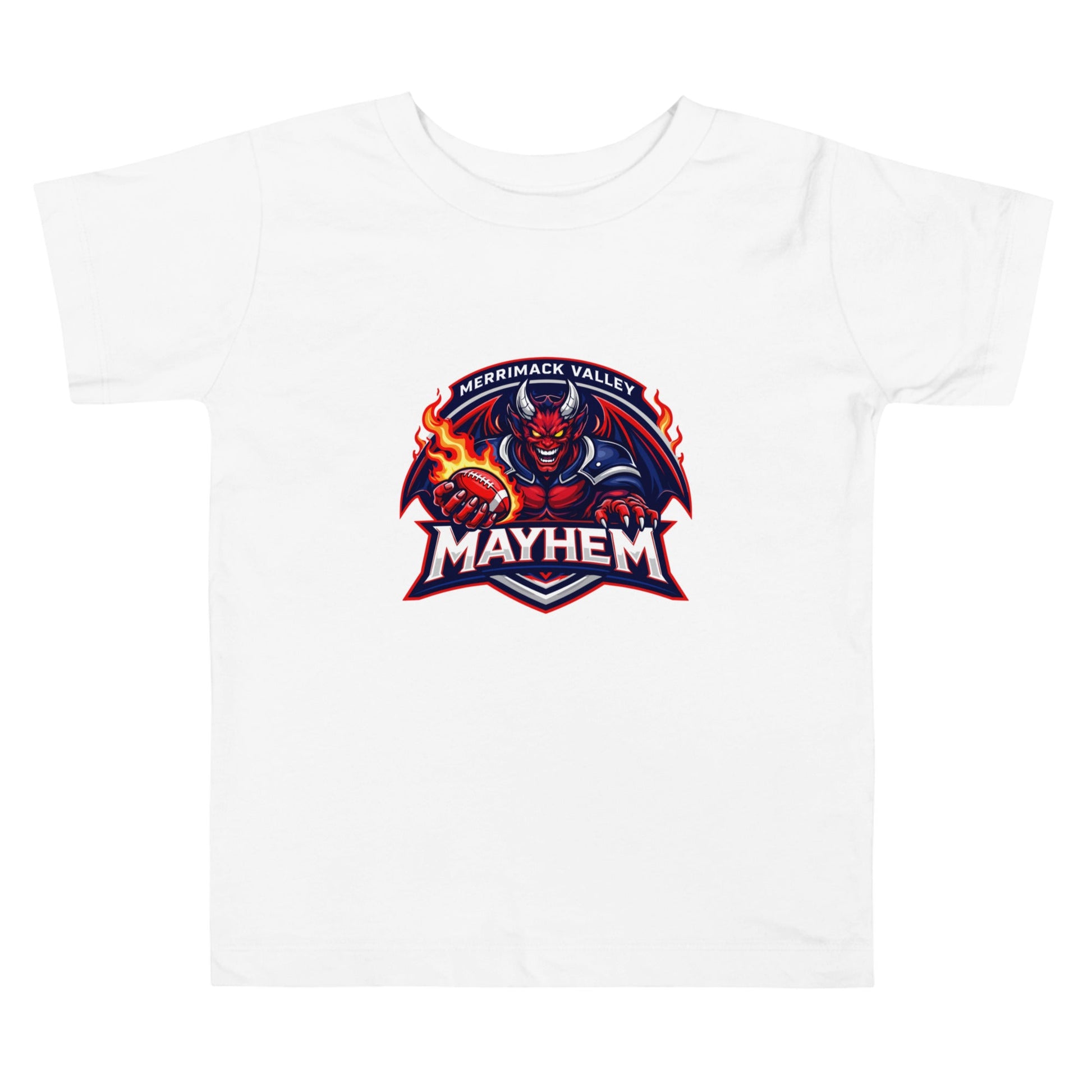 Performance | Toddler T-Shirt | Merrimack Valley Mayhem | Overlord Crest Logo