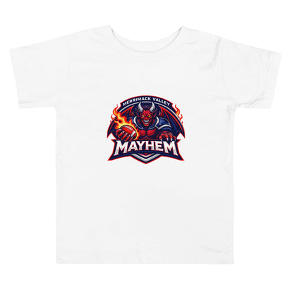 Performance | Toddler T-Shirt | Merrimack Valley Mayhem | Overlord Crest Logo