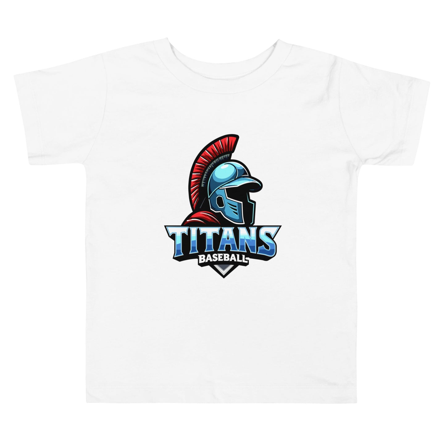Performance | Toddler T-Shirt | Mighty Titans Baseball | Crest Logo