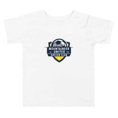 Performance | Toddler T-Shirt | Mountaineer United Soccer Club | Alpine Crest Logo