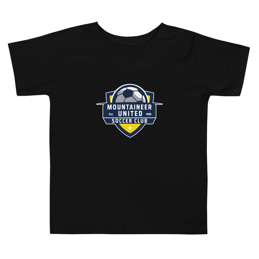 Performance | Toddler T-Shirt | Mountaineer United Soccer Club | Alpine Crest Logo