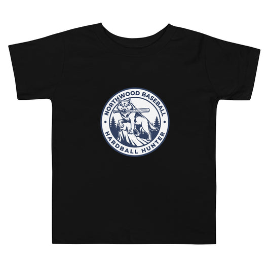 Performance | Toddler T-Shirt | Northwood High School Baseball | Badge Logo
