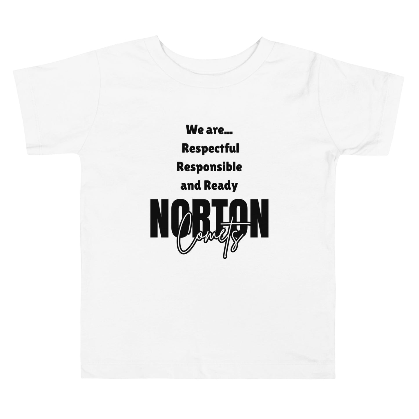 Performance | Toddler T-Shirt | Norton Elementary School | We are... Logo