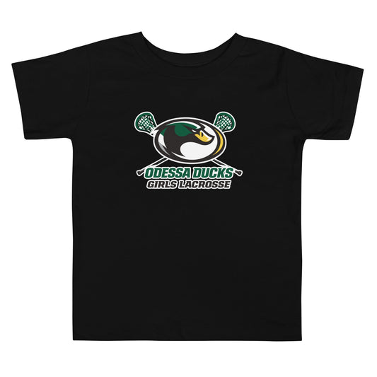 Performance | Toddler T-Shirt | Odessa Girls Lacrosse | Duck Sticks Logo