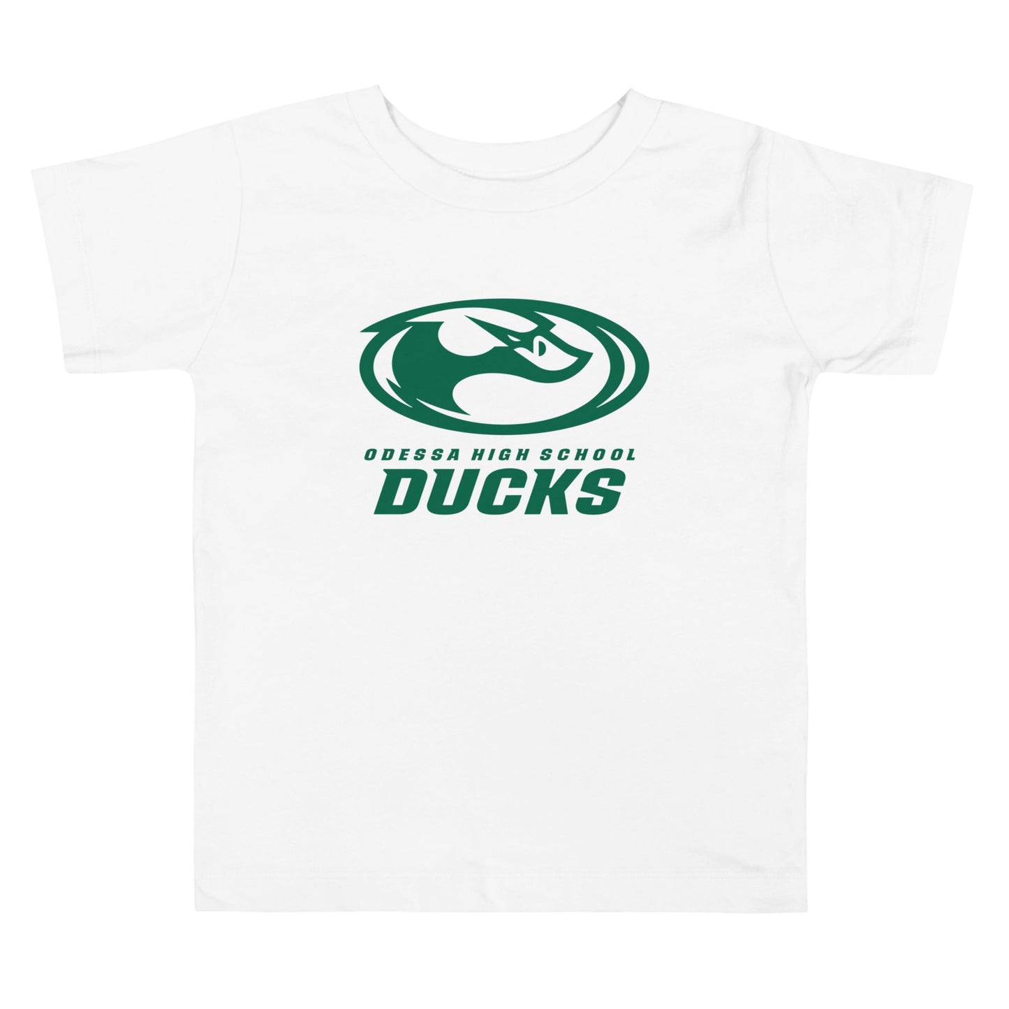 Performance | Toddler T-Shirt | Odessa Girls Lacrosse | Ducks Green Logo